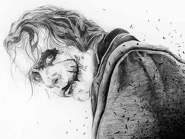 The Joker - Pencil by emanuel schweizer