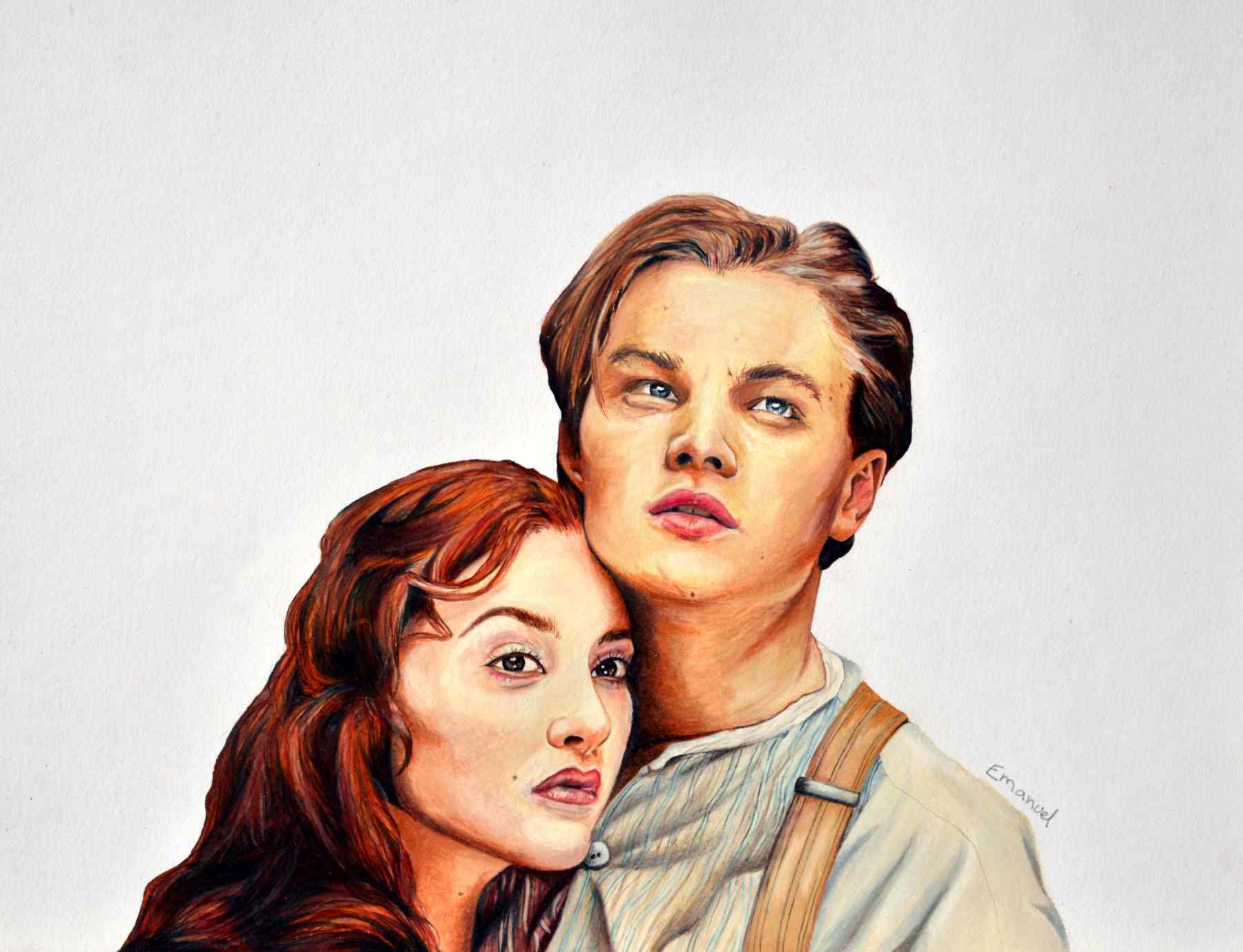 I painted this portrait of Rose from the Titanic movie. : r/titanic