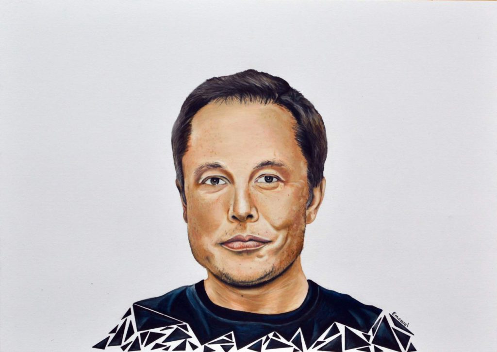 prompthunt: a pencil drawing of Elon Musk, poorly drawn, bad art, incorrect  proportions, abstract, by tw1tterpicasso